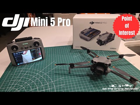 Видео: Точка интереса DJI Mini 5 Pro