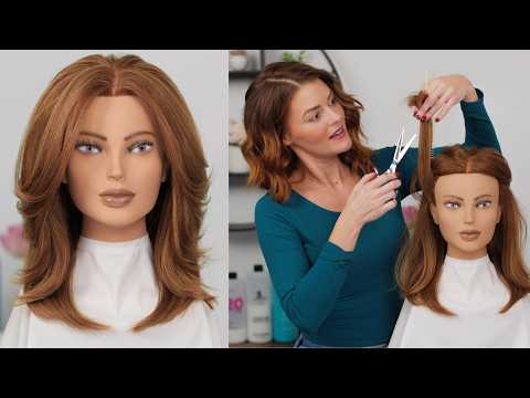 Видео: ИДЕАЛЬНАЯ стрижка «бабочка» с СРЕДНИМИ и ДЛИННЫМИ слоями