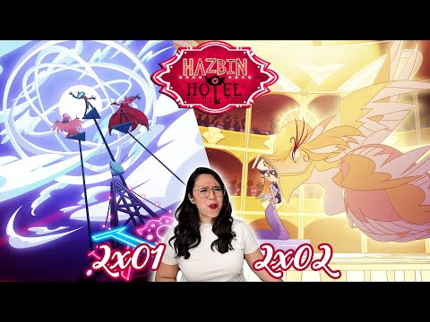 Видео: Отель Хазбин | РЕАКЦИЯ | 2x01 и 2x02