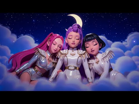 Видео: Засыпайте быстро с Руми, Мирой и Зои из Huntrix 💤 | Успокаивающее фортепиано для глубокого сна