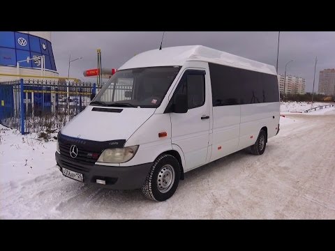 Видео: 2002 Мерседес-Бенц Спринтер 311 CDI. (W901-905). Обзор (интерьер, экстерьер, двигатель).