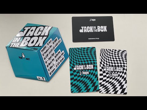 Видео: РАСПАКОВКА АЛЬБОМА ХОСОКА ИЗ БТС "JACK IN THE BOX" //  J-HOPE from BTS