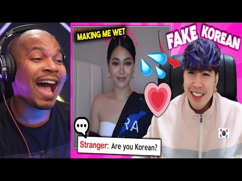 Видео: MarcusT говорит, что Omegle слишком прост для корейцев (поддельный кореец) | Он встретил супермод...