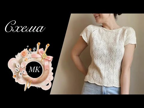 Видео: Ажур без дырочек | Мастер-класс и схема узора.