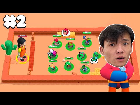 Видео: ИГРА в КАЛЬМАРА БРАВЛ СТАРСТА?! №2