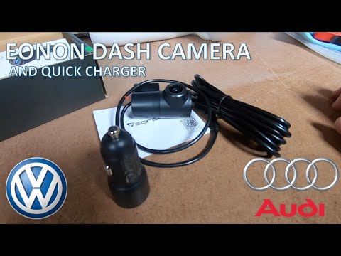 Видео: Установка видеорегистратора Eonon A100 и нового быстрозарядного устройства A300