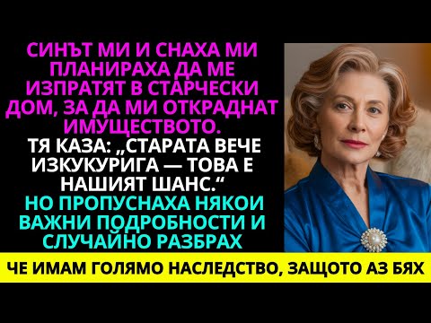Видео: Върнах Се От Летището, За Да Взема Завещанието На Съпруга Си... Но Чух Плана На Сина Ми...