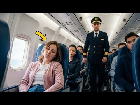 Видео: Она спала в 10-м ряду — пока капитан не спросил: «Есть ли на борту боевые пилоты?»