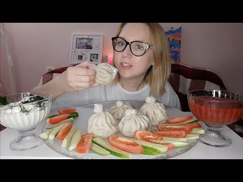 Видео: МУКБАНГ/ХИНКАЛИ 😱ОСТАЛАСЬ ОДНА В ЗАКРЫТОМ ТОРГОВОМ ЦЕНТРЕ😱😱😱