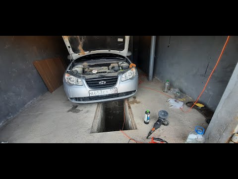 Видео: Полировка Фар Хендай Элантра hd 4 поколения