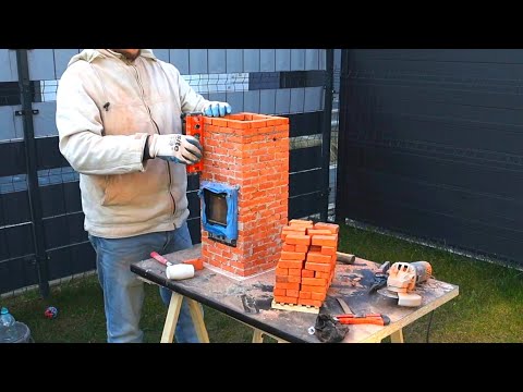 Видео: Модель настоящей печи! Обогревает дом как настоящая печь