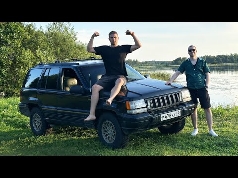Видео: НАШ СЛОН ВЕРНУЛСЯ! РВАНУЛИ СРАЗУ В ПУТЕШЕСТВИЕ НА JEEP V8!