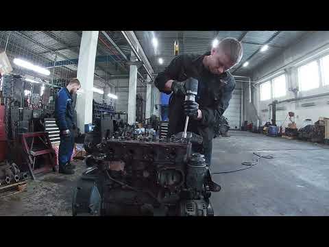 Видео: Atego om904 сборка