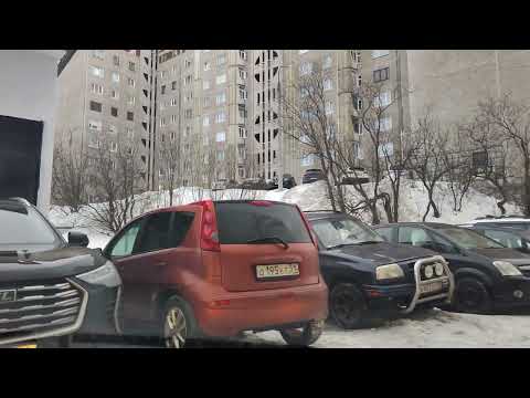 Видео: Мурманск, репетиция весны... ( Шевченко 24, Баумана 34, Достоевского 20 ).