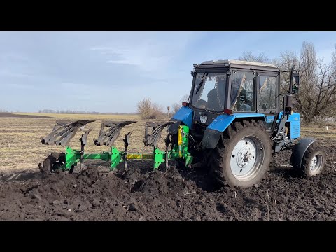 Видео: Зимова ОРАНКА 2024👍 МТЗ 892 та Обертовий Плуг Велес Агро Роблять Картину на полі 🚜