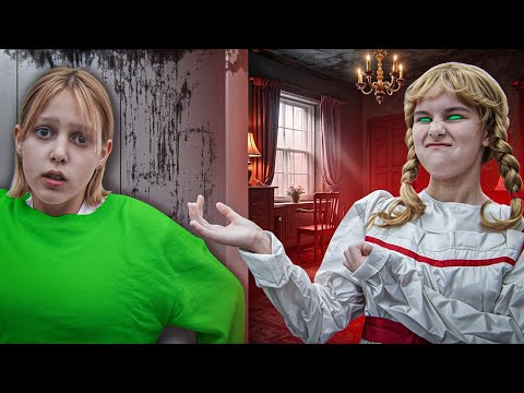 Видео: Проклятие куклы Анабель | Ужас | Амелька Карамелька Темные истории 😱