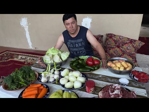 Видео: Узбекская Думляма за 1 Час — Пальчики оближешь!Узбекистан.🇺🇿
