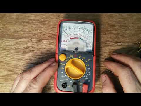 Видео: MULTIMETER 8801 хороший стрелочный прибор (КИНОЖУРНАЛ ПАЯЛЬНИК №1.21)