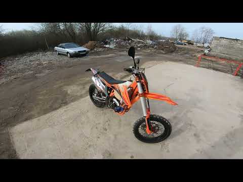 Видео: Regulmoto Crosstrec 300 на мотардах. Первый выезд.