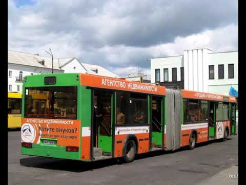 Видео: Информатор Борисовского автобуса: маршрут 3а (Вокзал - микрорайон 3)