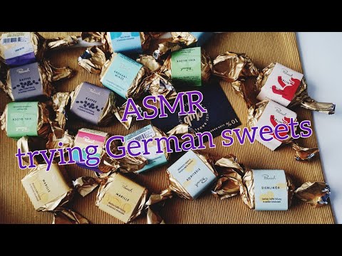 Видео: АСМР Пробую немецкие сладости🇩🇪🍬🍫🍭/ASMR Trying German sweets