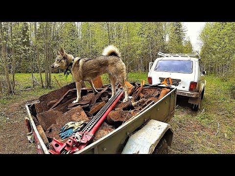 Видео: ЗАБРАЛСЯ В ЛЕС НА 48 ЧАСОВ КОПА! ПРИЦЕП ПОД ЗАВЯЗКУ! ТРАКТОРНОЙ БРИГАДЫ БОЛЬШЕ НЕТ……