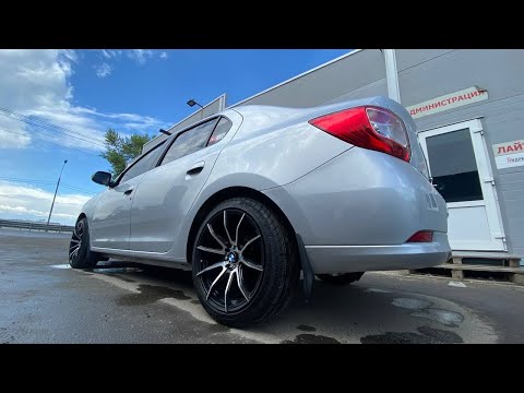 Видео: Поставил новые 17" диски на рено логан shogun s10 8J