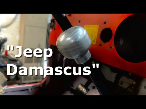 Видео: Изготовление ручки переключения передач для моего джипа из частей моего джипа.