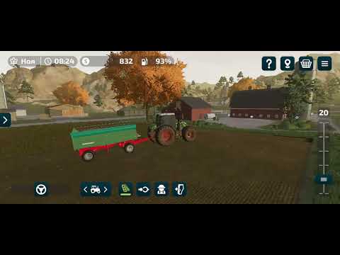 Видео: Farming simulator 23 Уборочная Соевых бобов поля 2 Серия #187 