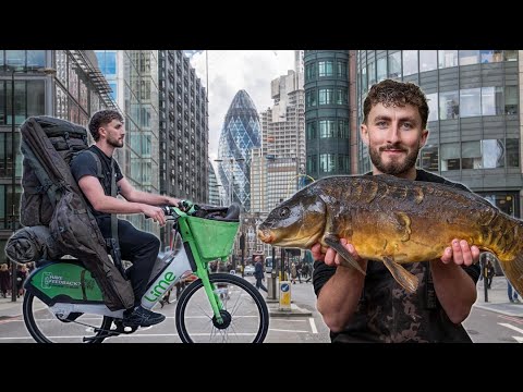 Видео: Ловля карпа с велосипеда London Lime — Городской карп