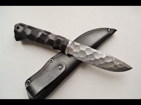 Видео: Как я делаю рельеф  Битый камень на клинке