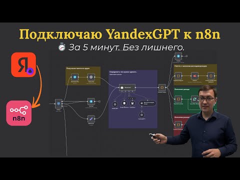 Видео: Как подключить YandexGPT к n8n