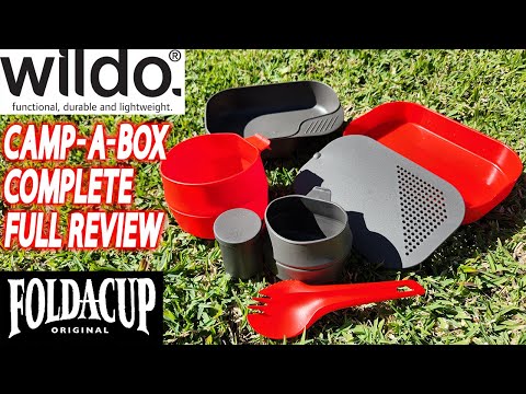 Видео: Wildo Camp-A-Box Complete // имеет 2 размера Fold-A-Cups