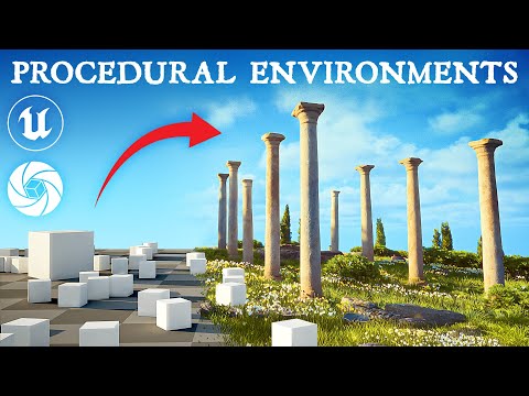 Видео: Как процедурно генерировать 3D-среду в Unreal Engine 5 | ПОЛНЫЙ РАБОЧИЙ ПРОЦЕСС PCG