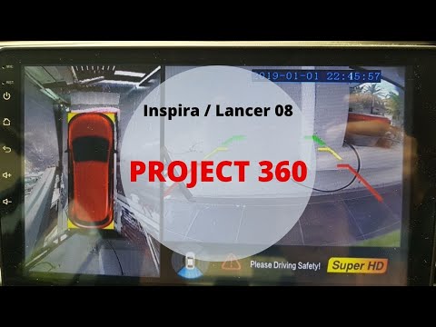 Видео: Proton Inspira/Lancer 08 - Установка камеры 360/птичьего обзора