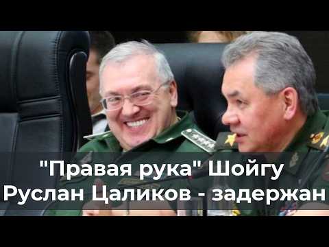 Видео: "Правая рука" Шойгу Руслан Цаликов задержан