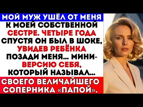 Видео: МОЙ МУЖ РАЗВЁЛСЯ СО МНОЙ РАДИ МОЕЙ СЕСТРЫ — А ЧЕРЕЗ 4 ГОДА УВИДЕЛ РЕБЁНКА, ИДУЩЕГО ПОЗАДИ МЕНЯ