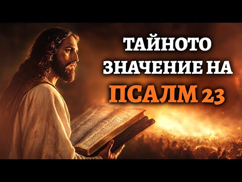 Видео: След като чуете това за Псалм 23, НИКОГА повече няма да го прочетете по същия начин!