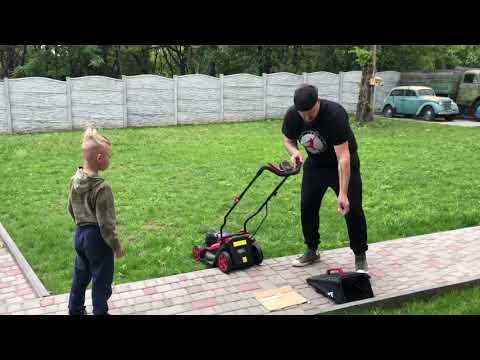 Видео: Аккумуляторная газонокосилка WORCRAFT CLM-S40Li. Отзыв покупателя