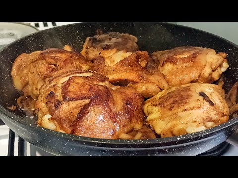 Видео: Куриные бедра на сковороде ❗Вкуснее, чем в духовке😊 Вкусный и быстрый ужин для семьи‼️