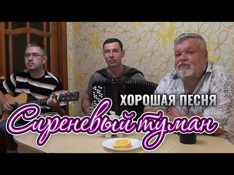 Видео: " СИРЕНЕВЫЙ ТУМАН " Хорошая песня под баян и гитару (Д.Волгин, А.Васин, Д.Журавлёв)