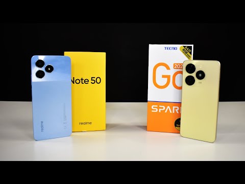 Видео: Какой смартфон выбрать в 2024 году? Tecno Spark GO 2024 или Realme Note 50