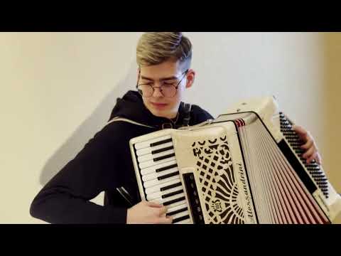 Видео: Peter Dranga - Tango of the Night - Nikolay Navitsky (Accordion) // Петр Дранга - Танго Ночи