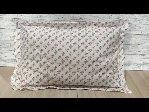 Видео: Так просто вы еще не шили: наволочка за 5 минут! DIY pillowcase