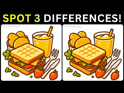 Видео: 🌈Найдите три хитрых подмены, спрятанных на ярких изображениях!💪【#358 Найдите 3 отличия】