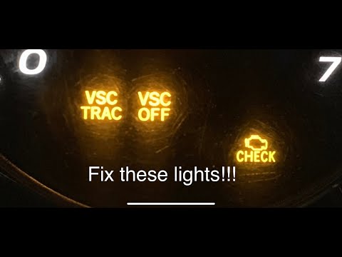 Видео: Исправление индикатора Check Engine VSC TRAC для Lexus GX470. Простой ремонт GX 470. Распростране...