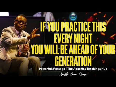 Видео: ЭТОТ СЕКРЕТ ПОМОЖЕТ ВАМ БЫТЬ КАК МИНИМУМ НА 10 ЛЕТ ОПЕРЕЖАЮЩИМ ВАШЕ ПОКОЛЕНИЕ |АПОСТОЛ АРОМ ОСАЙИ