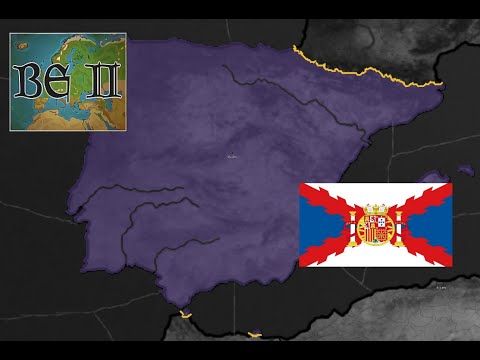 Видео: Bloody Europe II: Формирование Иберийской унии за Испанию