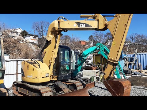 Видео: Cat 308c sr экскаватор  из японии, на продажу!!