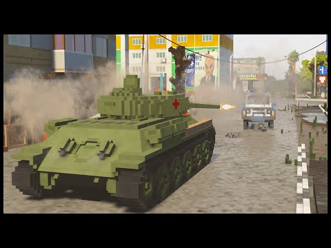 Видео: ТАНК В ГОРОДЕ! Разнесет ЕГО? - TearDown